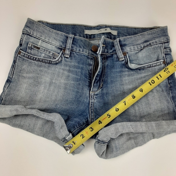 JOE'S High Waisted Cuffed Denim Shorts W26 - Picture 4 of 8